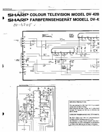 Sharp DV4205S SHARP DV4205S
